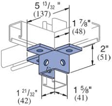 6 Hole Triple Corner Wing Stainless